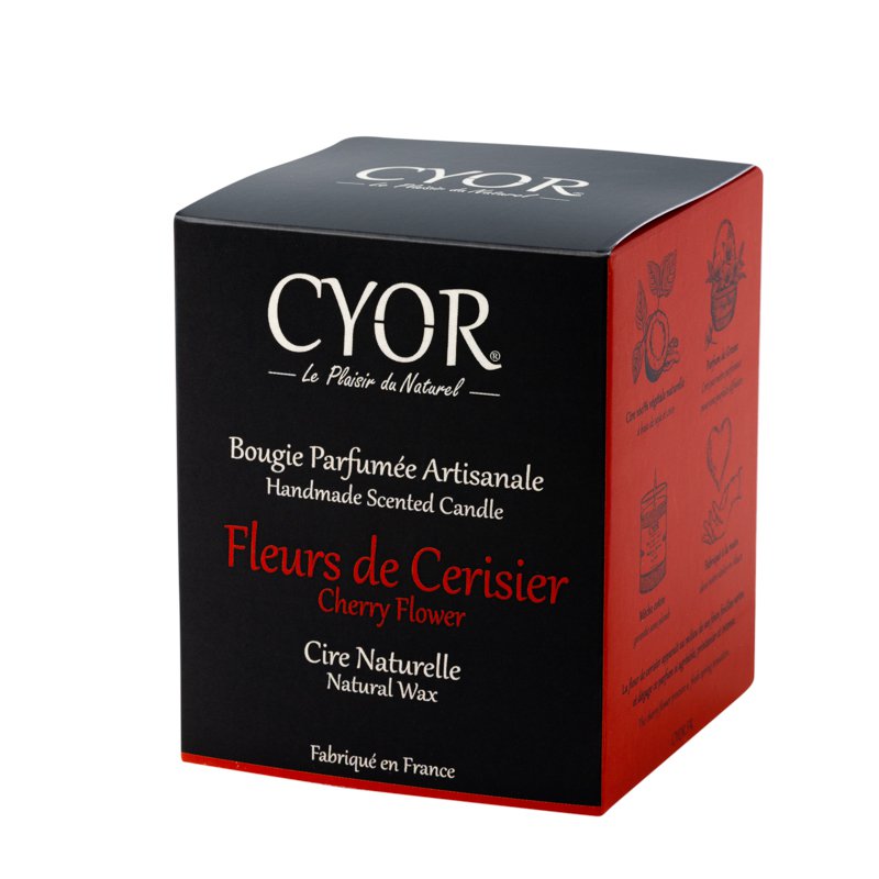 Vela natural flor de cerezo
