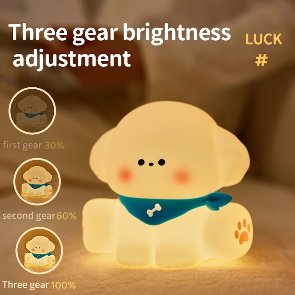 Puppy Silicone Night Lamp