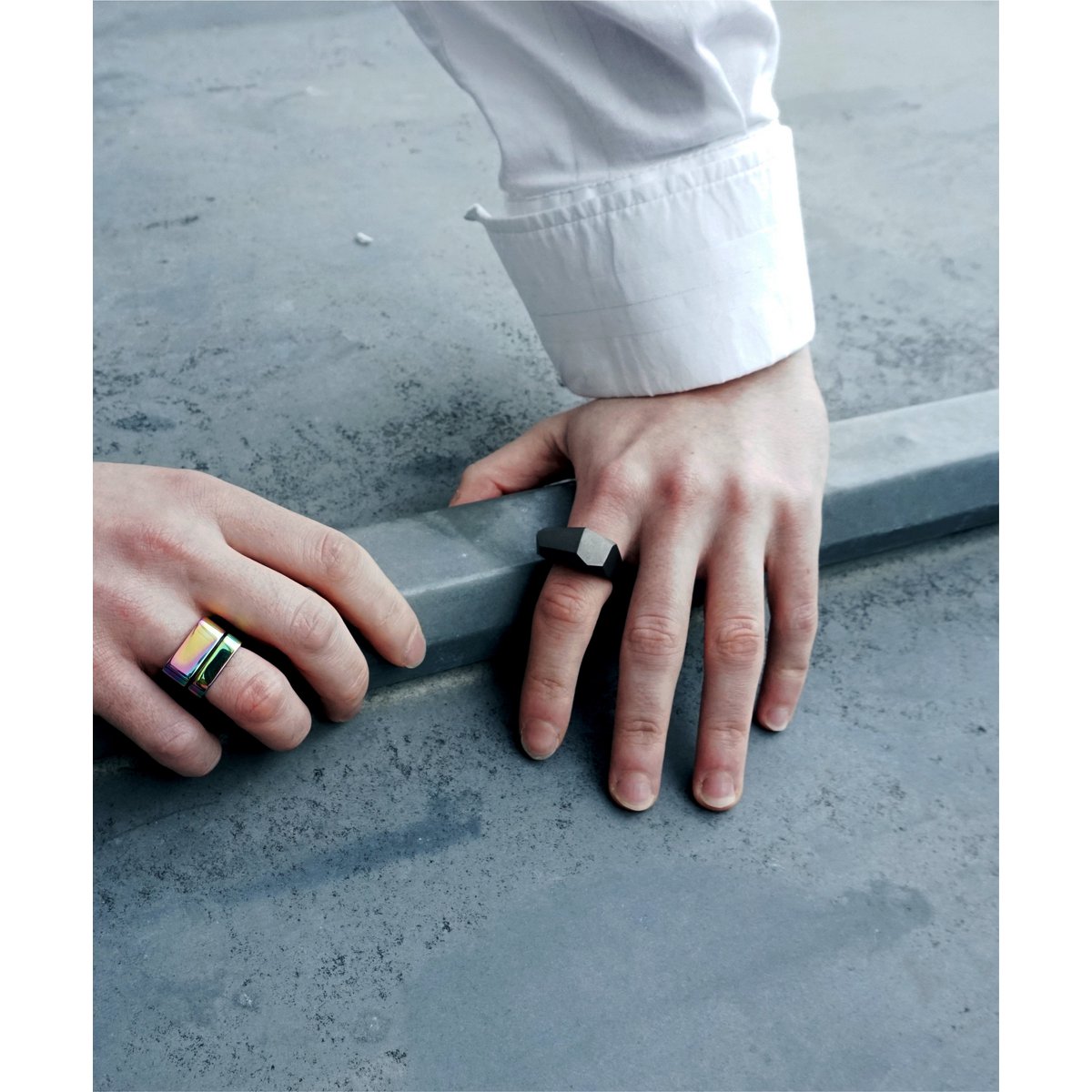 MULTIFACES man ring