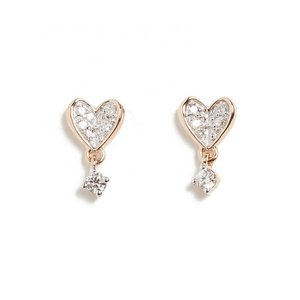 Dangeling Heart Earstud