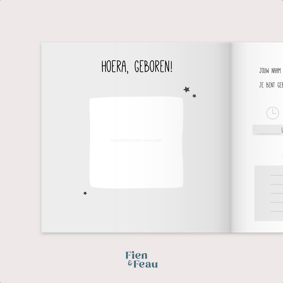 Negen maanden boek | roestbruin | heelal