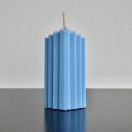 Gekleurde kaars Marghe POP collectie