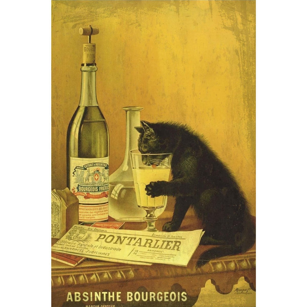 Blechschild - Pontralier 20x30cm