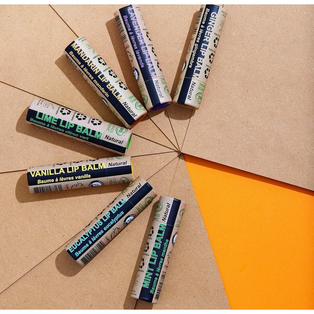 Bio-Mandarine-Lippenbalsam 15 ml – ein Stück