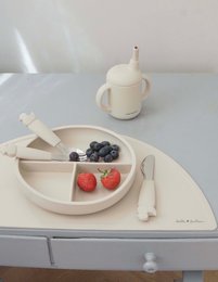 Silikone Sippy Cup - Oyster beige