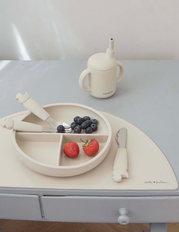 Silikone Sippy Cup - Oyster beige