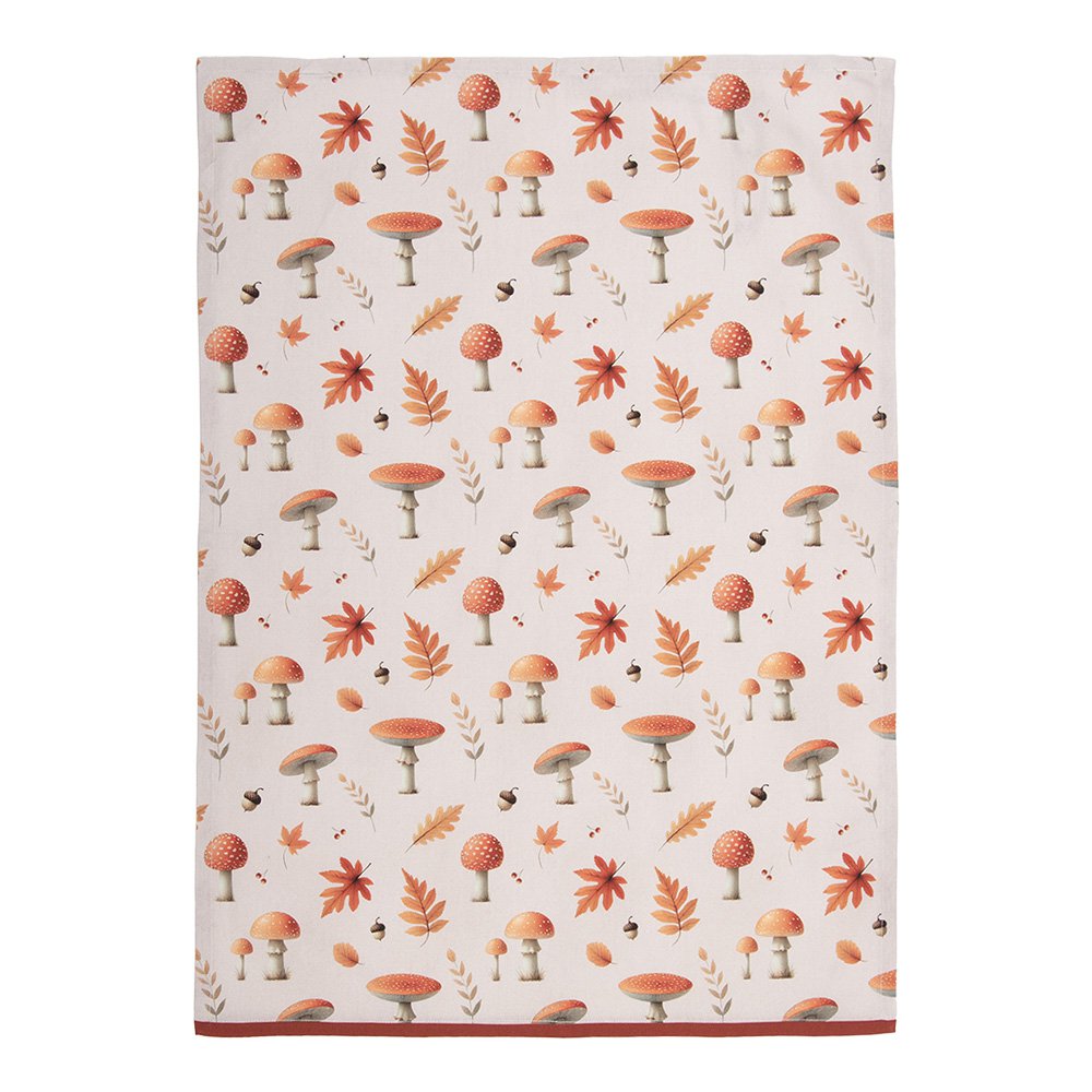 Theedoek 50x70 cm Beige Katoen