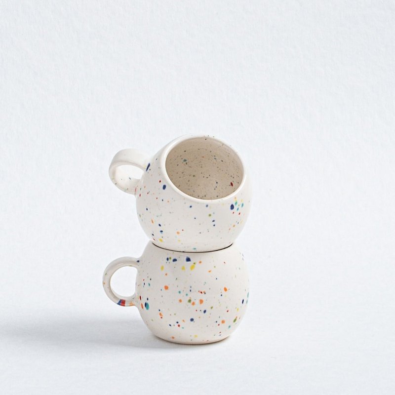 New Party Ball Mug 90ml White