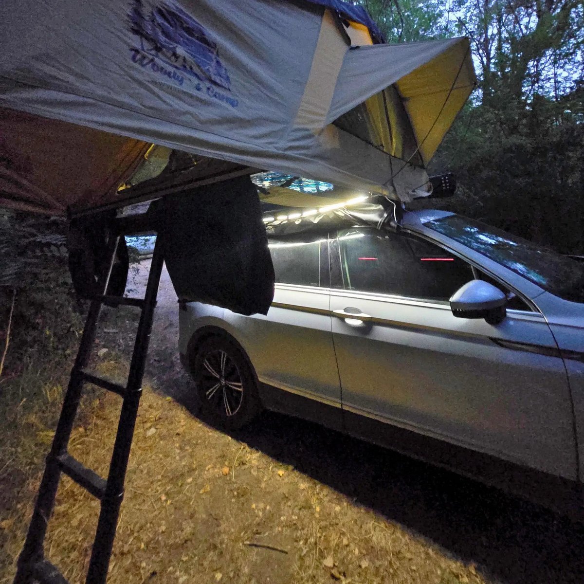 Tienda de campaña con techo para camping con tira LED - Flexible 1,3 M - Resistente al agua