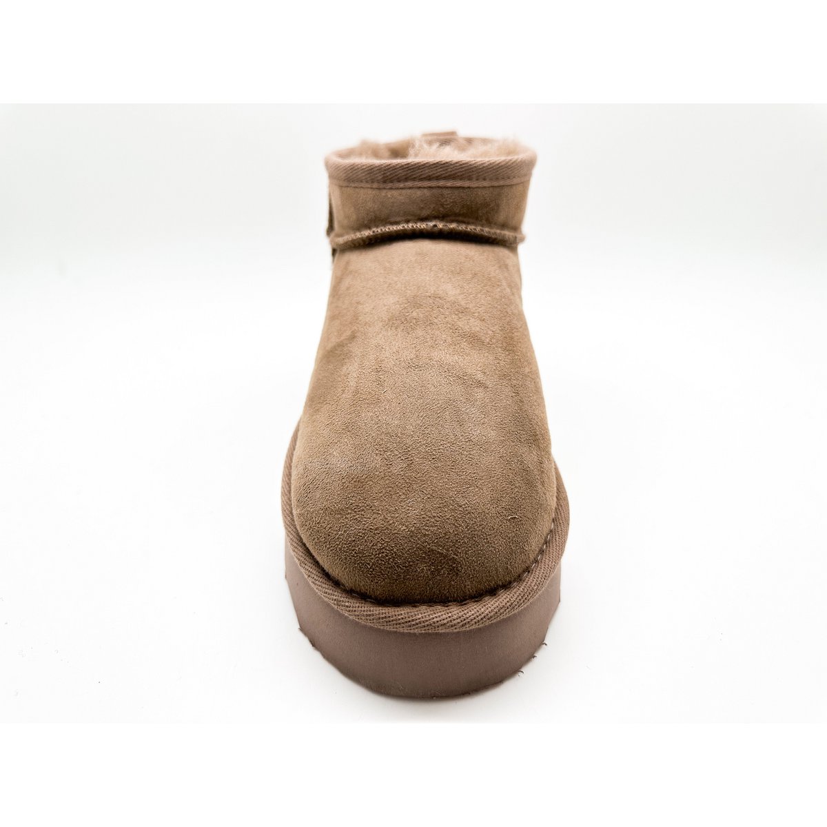 thies 1856 ® Platform Shorty Boots elephant grey