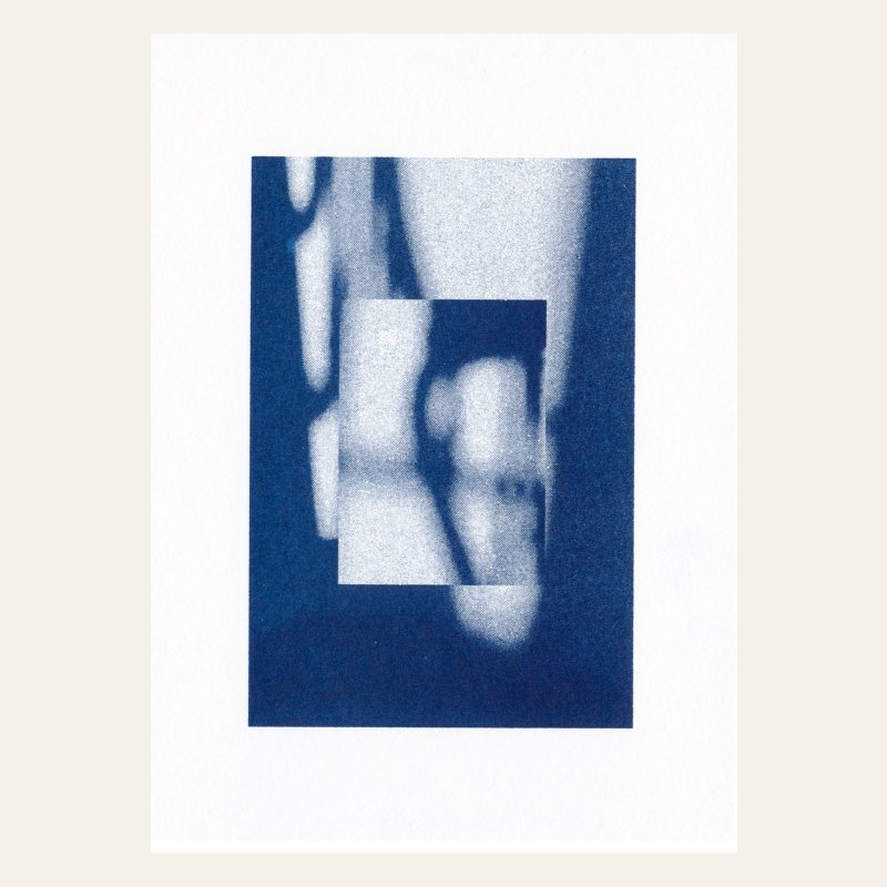 Risografie Postcard - Shadow - DIN A6