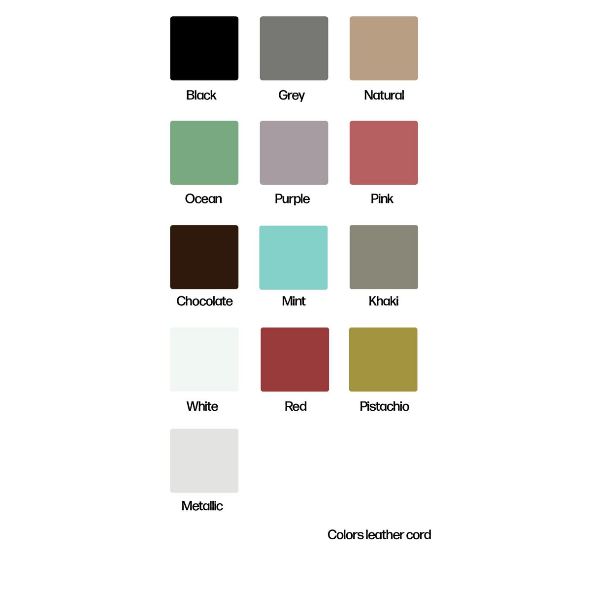Posie blomster halskæde | Rød
