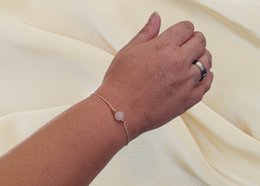 Rose Quartz armbånd