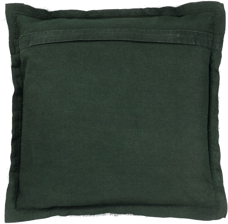 Dutch Decor BURTO - Cushion washed cotton 60x60 cm Mountain View - green