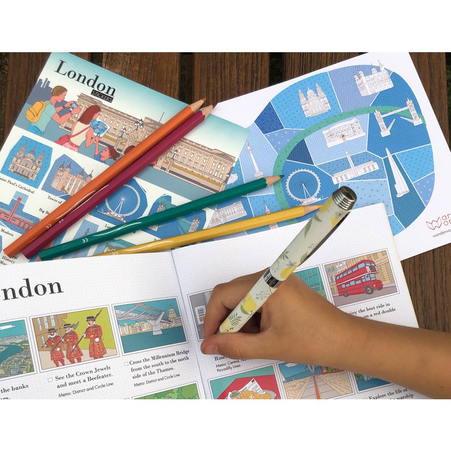 Diario de viaje de los niños de Londres