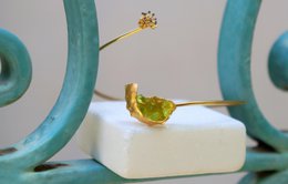 Zilveren armband: schelp en wilde bloem - verstelbare pasvorm