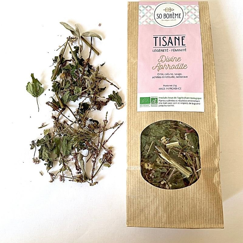 Divine Aphrodite Harmonizing Organic Herbal Tea