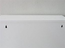 Naturn Living Metal shoe cabinet 6 - doors - set of 2 | 108 x 103 x 17 cm | Functional and compact shoe cabinet for stylish storage of your shoe collection | Shoe rack | Matte white