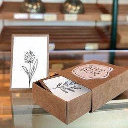 DIY Mini Art – Kwiaty (4 szt.)
