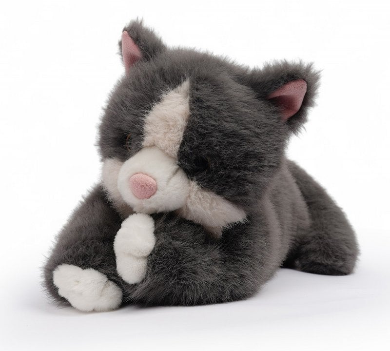 One Love Plush Toy - Cat Scout Gray and White