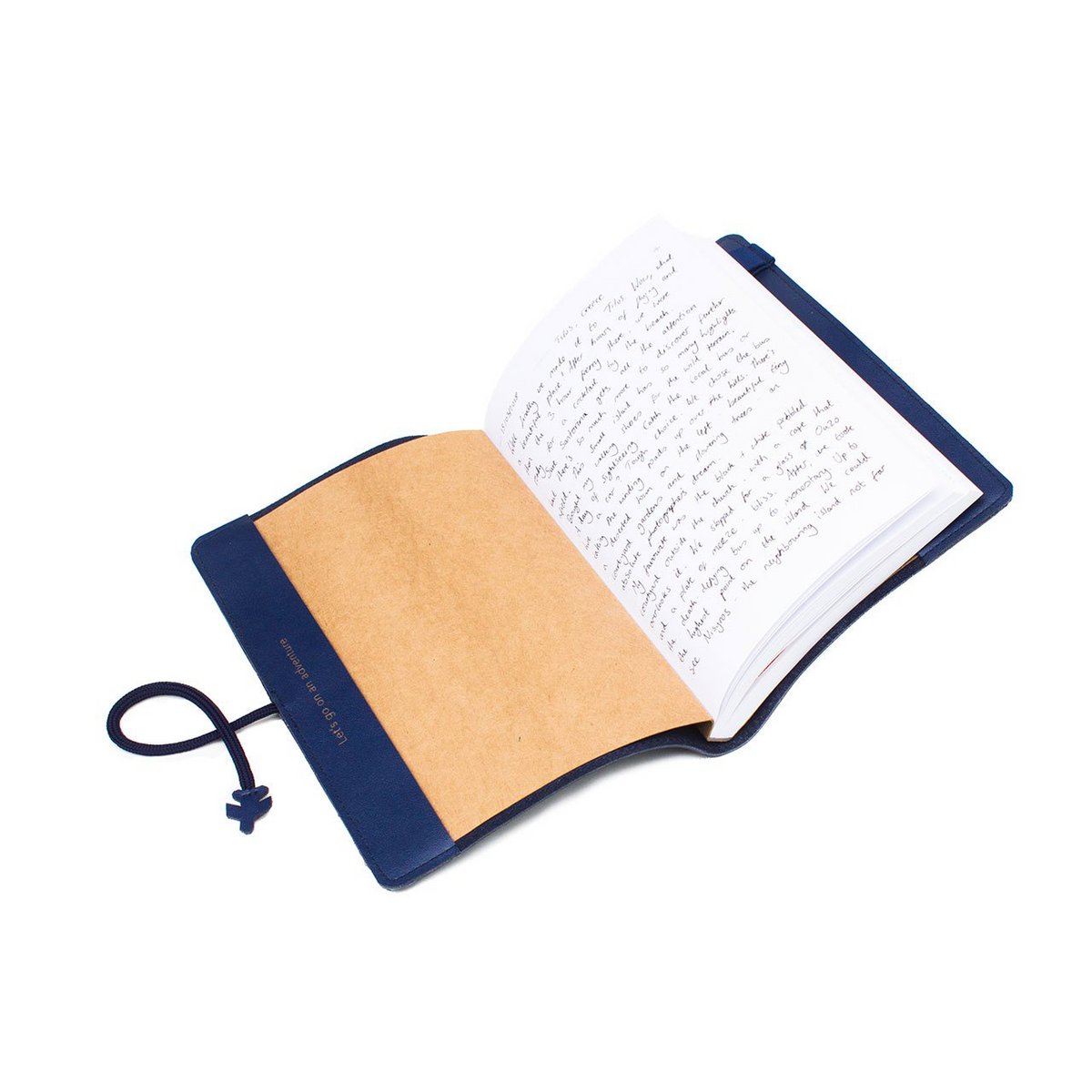 Cahier de voyage Stitch Navy