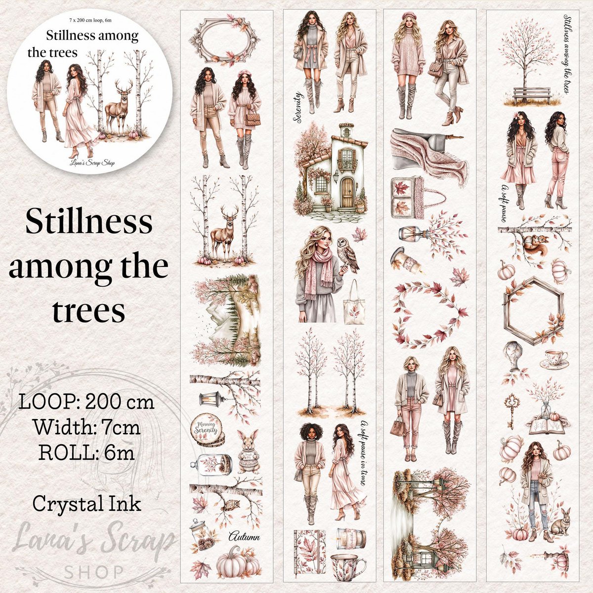 Stilte tussen de bomen - PET-tape