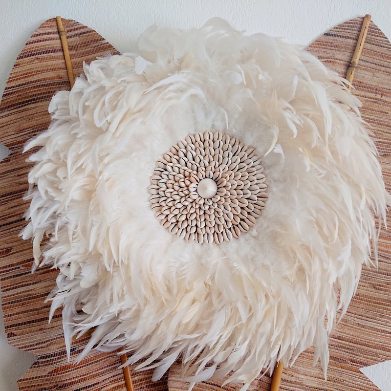 JUJU HAT WHITE, SHELL - 50 cm