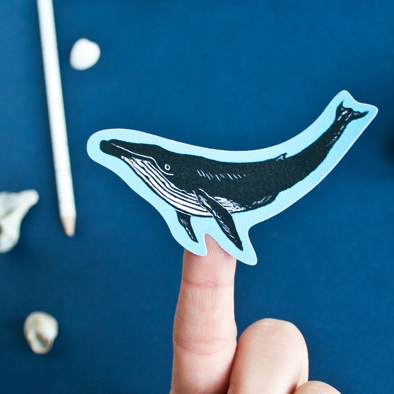 Sticker sheet underwater animals A5