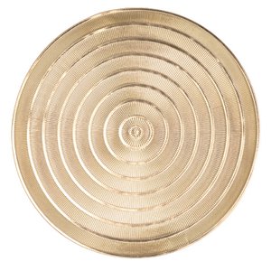 Placemat CAPELINNI - Festive - Round - dia 39.5 cm