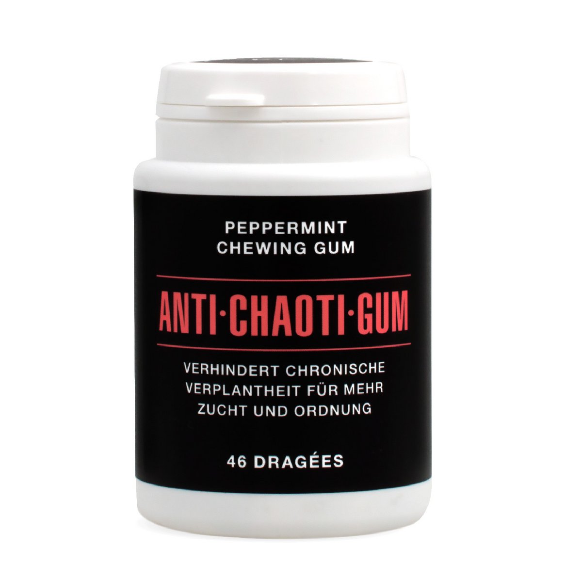 Anti Chaoti Gum - Dr. P. Lacebo, mint flavored chewing gum