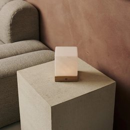 Yce Lysebrun Trådløs Trælampe