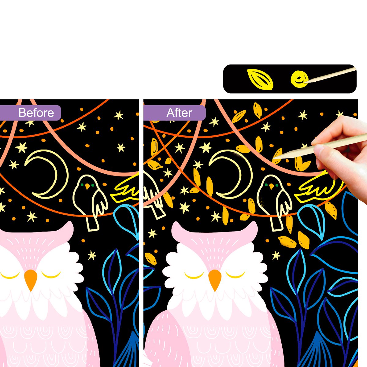Scratch Art - Leuchtkasten