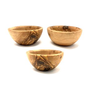 Tapas Schale rund Ø 14 cm Olivenholz