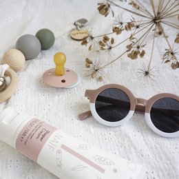 Zonnebril | Sunglasses | Pink - White