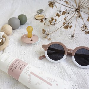Zonnebril | Sunglasses | Pink - White