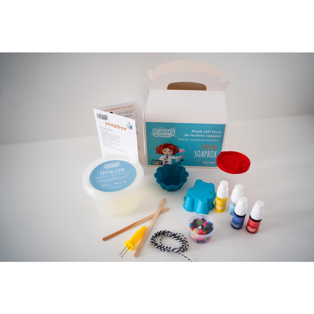 BubblyBubbles® - KidsLab Soapbox -  Starterskit compleet