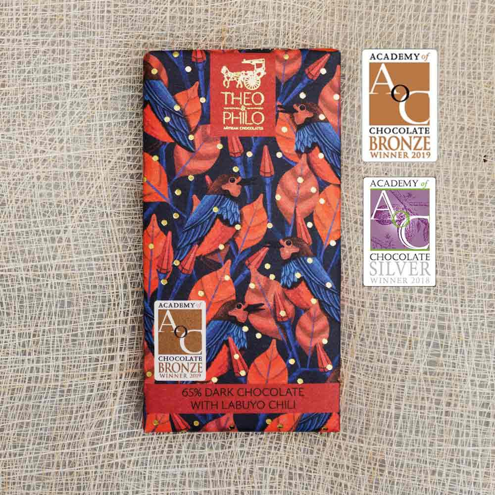 65% Pure Chocolade met Wild Chili Labuyo