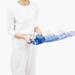 Shupatto compacte opvouwbare boodschappentas maat L - Ocean (Umi)