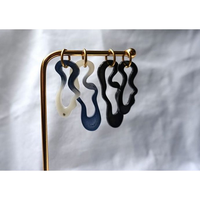 Epoxy earrings