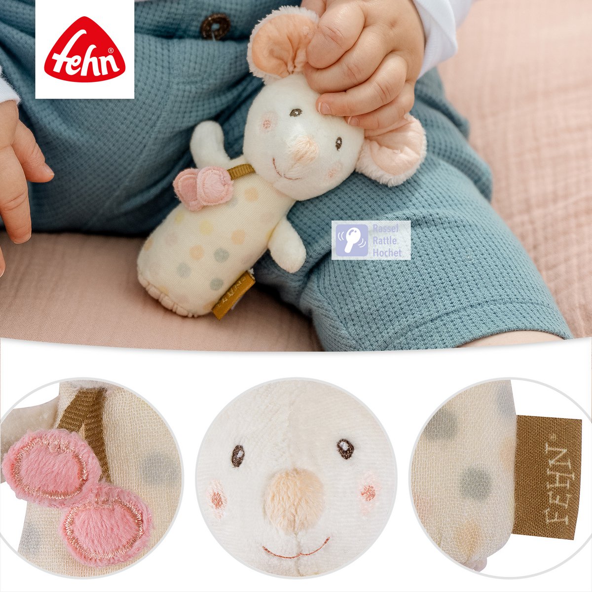 Mini rammelaar muis