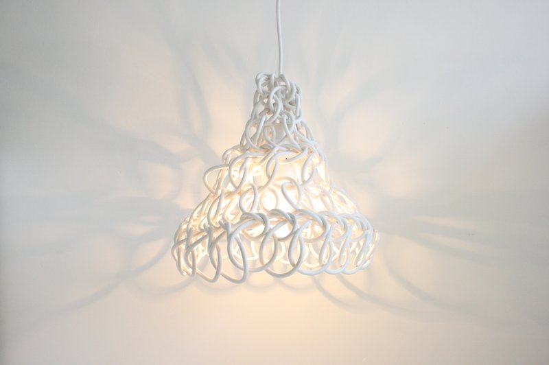Geknotete Lampe