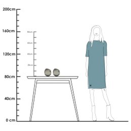Thé-Light Holder - Moho Gray (ensemble de 2 pièces)