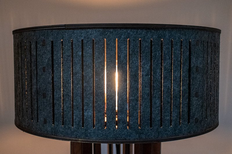 Acoustic table lamp Cilindro