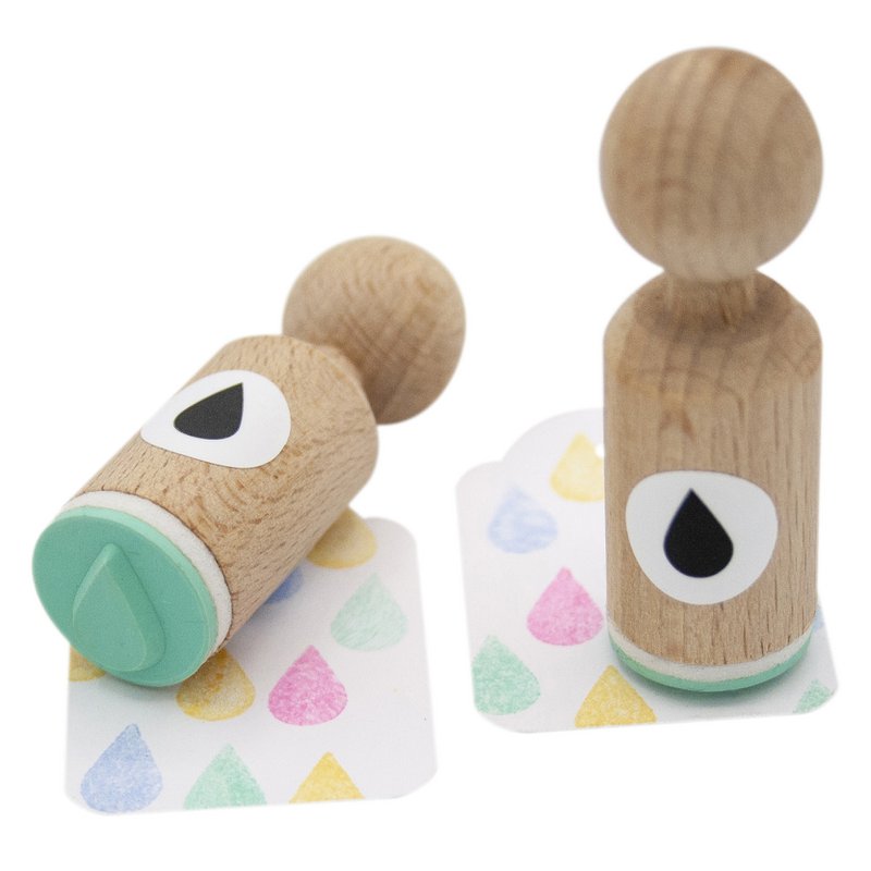 Tear Drop mini stamp