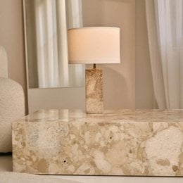Lampada in travertino Rosie