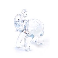 Elefant aus Glas - Höhe 12 cm - Handgefertigt