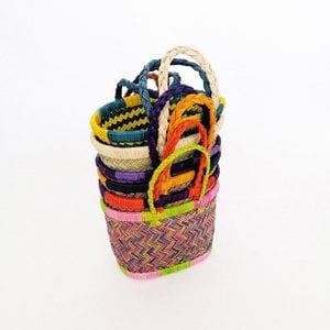 Children's baskets Aravoula Tutti Frutti assorted set