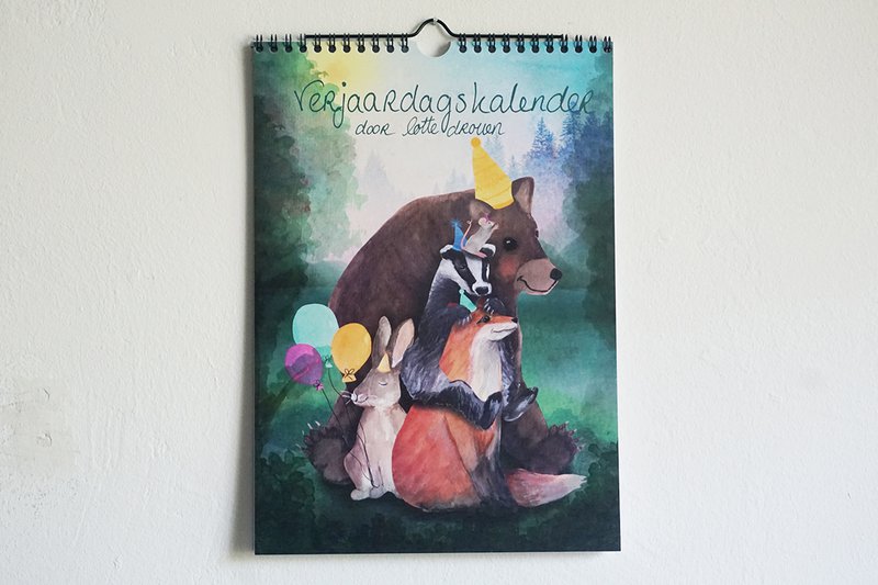 Calendar Forest animals