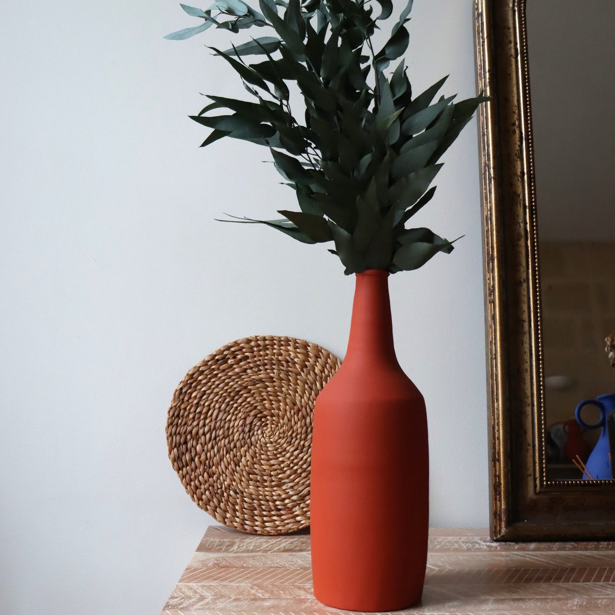 The Belo - Terracotta Mat jars