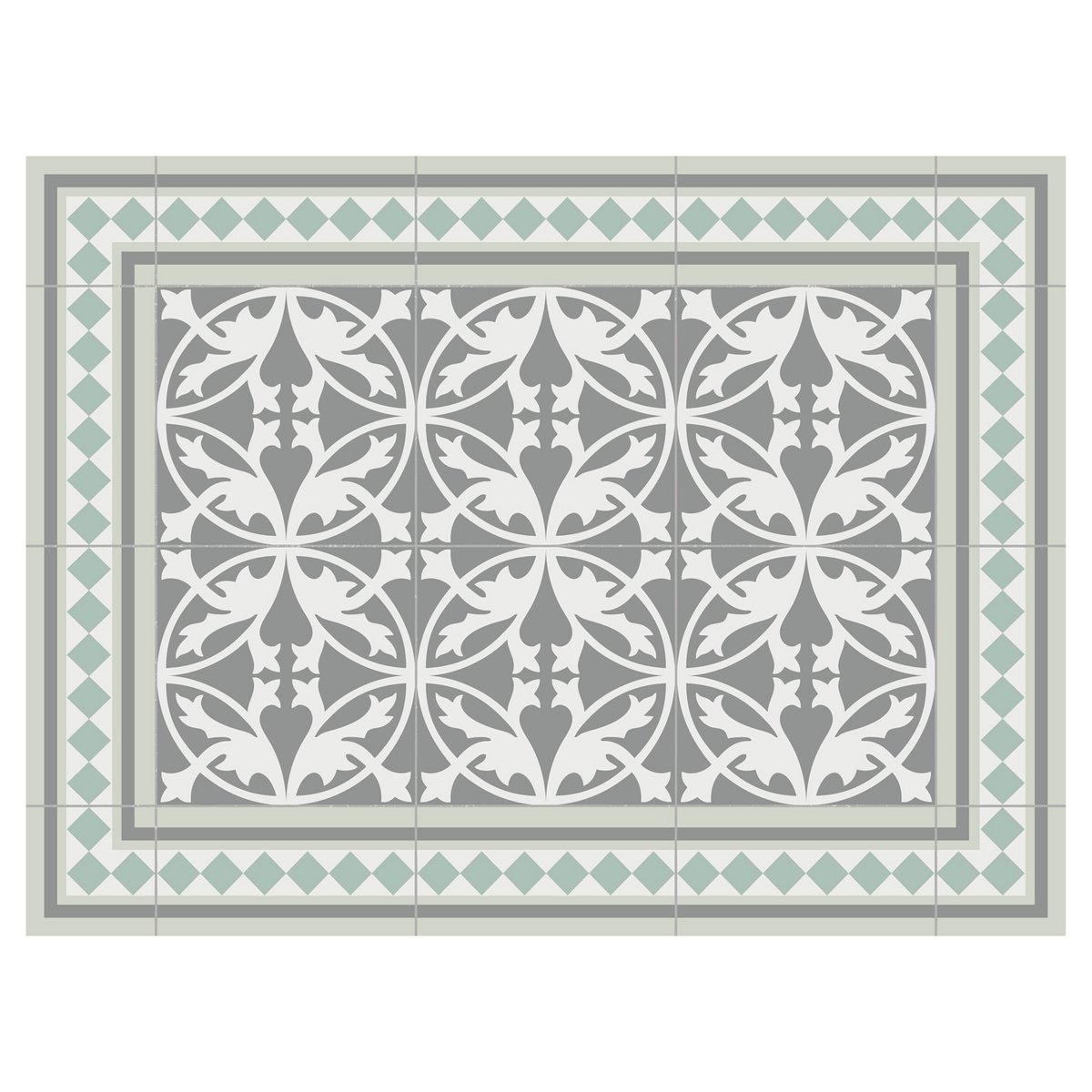 Placemat "TILES 7 GREEN"